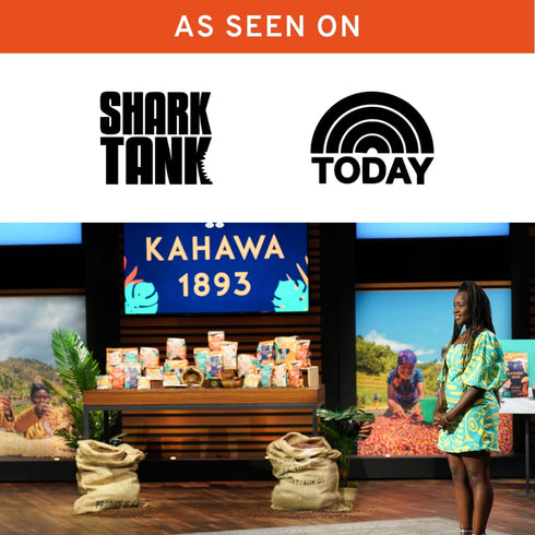 KAHAWA 1893 - African Spice - As Seen on Shark Tank - Medium Roast Coffee w/Fresh Spices of Cinnamon, Cardamom, and Cloves - Directly Farmer Sourc...
