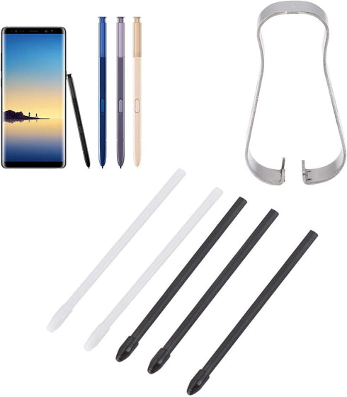 Replacement Stylus Tips, Stylus Tips Pen Refill Tool Set with Fixing Frame and Pen Tips, for Galaxy note8/9, for Tablet Tab S3 T820 T825/S4 T830 T...