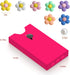 Phone Holder for Bogg Bag, 24 PCS Flower Charms Accessories Inserts Fits for Simple Modern Bag & XL/Original Bogg Bag, Plastic Cell Phone Case Hol...
