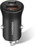 60W Car Charger USB C Fast Charge, Aluminum Dual Port Cigarette Lighter Adapter, Car Phone Charger for iPhone 15/14/13 Pro Max Plus, iPad, Samsung...