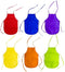 Children's Artists Fabric Aprons Non-Mess - Kitchen, Classroom, Community Event, Crafts & Art Painting Activity. Safe Clean 12 Pack Assorted Color...