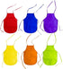 Children's Artists Fabric Aprons Non-Mess - Kitchen, Classroom, Community Event, Crafts & Art Painting Activity. Safe Clean 12 Pack Assorted Color...