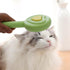 self-cleaning cat and dog grooming brush hair removal comb, cat brush and dog pet comb tool, used to remove loose and loose hair, tangled hair on ...