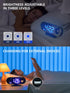 Projection Alarm Clock - 2024 New Projection Clock with 180° Rotatable Projector for Bedroom Ceiling - Clear LED Display, USB Charger Automatic Li...