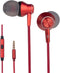 MR01 Wired in-Ear Earbuds Headphones with Microphone, S/M/L Ear Bud Tips, High Sound Quality, Tangle Free, for Phones, Tablet, Laptop, MP3, and Al...