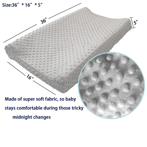 iEvolve Changing Pad Cover Ultra Soft Minky Dots Changing Table Cover Breathable Changing Table Sheet Diaper Changing Pad Cover for Baby Boys Girl...