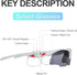 Smart Sport Sunglasses with Unbeatable UV Protection and Wireless Bluetooth 5.0 Perfect Wearable Technology for Outdoor Adventures, Gaming, Hands-...