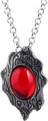 Game Devil May Cry Dante's Amulet Necklace Red Crystal Pendant Present for Men Women...