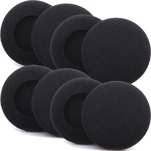 Foam Ear Pad Replacement Cushions, Headphone Earphone Headset Disposable Sponge Covers (45mm - 1.8") 4 Pairs...