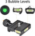 UTEBIT 50mm Quick Release Plate Clamp, Srca Swiss Clamp QR Clamp 3/8" with 1/4" Adapter &Bubble Level, Compatible for Tripod Ball Head...