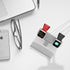 Dual Head Mode Watch Charging Stand Docking Station Holder Compatible for Apple Watch Series Apple Watch Ultra/8/7/6/5/3/2/SE Airpods Base & iPad ...