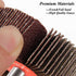 Abrasive Flap Wheel Sander 12Pack 80 Grit 1/4'' Shank Mounted Aluminum Oxide Cone Shape Sanding Wheel for Remove Rust...