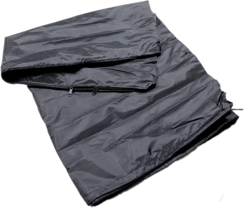 Folding Bike Carry Bag Waterproof Bike Travel Bag Storage Zipper Bag Bromp ton Bike Transport Carry Bag for Air Plane Train Car Travel...