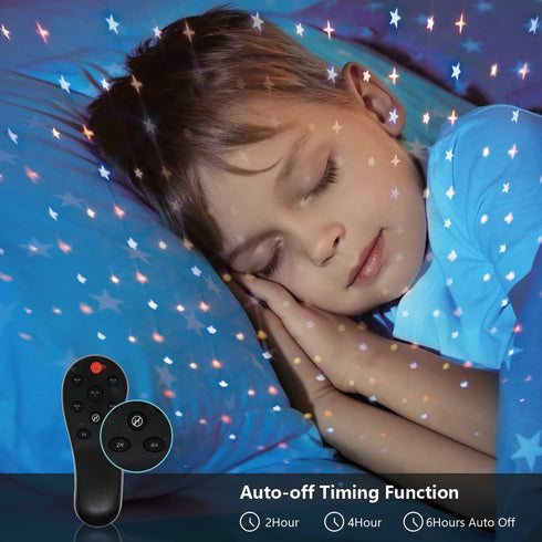 Star Projector, Star Night Light for Kids, Holiday Projector Outdoor with 4 Modes and Remote Control Waterproof Christmas Lights for Bedroom Party...