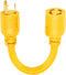 Kohree NEMA L5-30P to L14-30R Adapter Cord, 3 Prong to 4 Prong Generator Adapter, STW 10 AWG 12", 30 Amp L5-30P Male Generator to L14-30R Transfer...