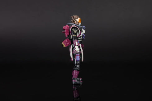 Electronic Arts Apex Legends Action Figure 6-Inch Caustic Collectible Rare: Geometric Anomaly Skin...