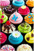 500 Pieces Assorted Cupcake Jigsaw Puzzle for Adults and Kids Big Size Gift Idea (Cupcakes)...