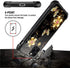 DJSOK Compatible with iPhone 12 Pro Max Case?Design Pattern Back Bumper Anti Scratch Reinforced Corners Soft TPU Caver,Cases for Men Women-Golden ...