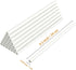 White Plastic Cake Dowel Rods for Tiered Cake Construction and Stacking Supporting Cake Round Dowels Straws with 0.4 Inch Diameter (9.5 Inch Lengt...