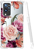 Case for OnePlus 9 Pro Case, OnePlus 9 Pro Case for Girls Women, Clear Floral Soft Flexible TPU Slim Phone Protective Case Cover for OnePlus 9 Pro...