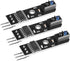 Infrared Tracking Sensor Module 1-Channel Infrared Reflection Tracking Sensor Module Obstacle Avoidance Smart Car Black/White Line Detection 3 Pcs...