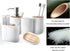 Toothbrush Holders Bamboo Electric Toothbrush Holder Bathroom Storage Organizer Countertop for Toothpaste, Floss, Razor, 2 Pack White...