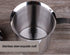 Manual Stainless Steel Whipped Cream Dispenser - Handheld DIY Whipper Maker - Perfect for Gift, With Lid...