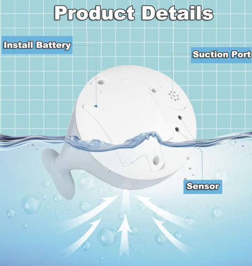 ZHENDUO Baby Bath Toys, Rechargeable Bath Toys, Whale Spray Water Bath Toy, Sprinkler Bathtub Shower Toys for Toddlers Kids Boys Girls, Pool Toy f...