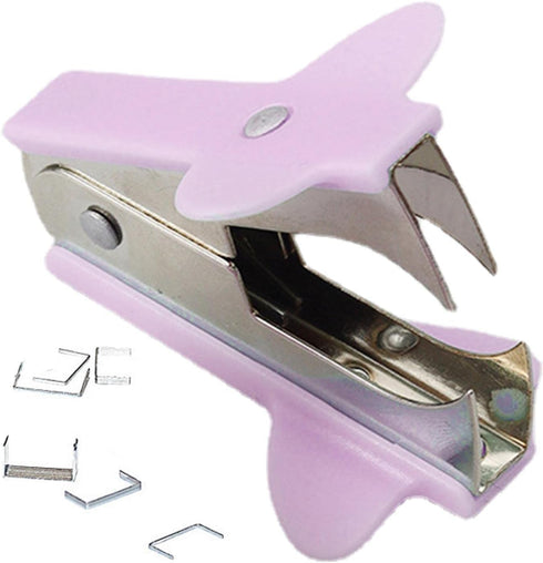 Purple Stapler Puller,Stapler Removals Remover - Staple Puller Tool with Non-Slip Grip Wear-Resistant Supplies for School,Teachers, Students,and H...