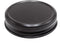 Black Rust Proof and Air Tight Aluminum One Piece Storage Lid with Silicone Sealing Linear Plastisol for Regular Mouth Transform Mason Ball Cannin...