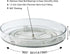 Large Lazy Susan Rotating Turntable Organizer - for Kitchen, Pantry, Cabinet, Dining Table, Fridge, Countertop, Vanity - Spinning Food Storage Con...