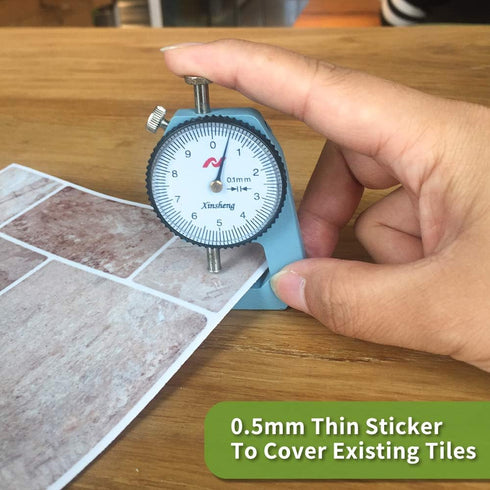 25 Pcs Self-adhesive Tile transfer for Home Decor, Peel and stick Tile Decal, Water-proof Backsplash Wall Tile Sticker for Kitchen Bathroom, 4x4in...