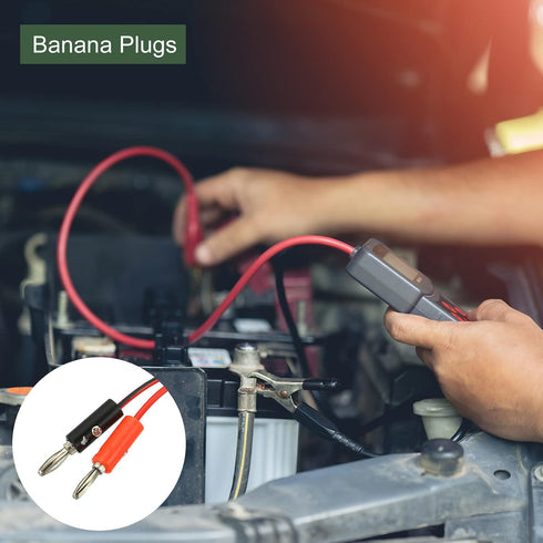 YOKIVE Test Leads, Multimeter Banana Plug to Alligator Clip Test Cable | Testing Electronic Work, Great for Laboratory Test Work (Red, Black, 1M)...