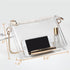Clear Purse for Women Stadium Approved, Small Clear Crossbody Bag with Zipper, Clear Stadium Bag for Concerts Sports...
