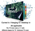 TV Dust Cover for 32"-70" Inches Indoor TV, Landscape Printed Dust-Proof Protector for LCD, LED, Plasma Flat Screen. High Definition Thickened Art...