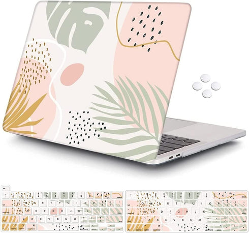 iCasso Compatible with MacBook Pro 13 inch Case 2023 2022-2016 Release A2338 M2/M1/A2159/A1989/A1706/A1708, Plastic Hard Shell Case with Keyboard ...