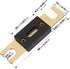 TopstrongGear Solid Brass 0/2/4 Gauge 300Amp ANL Fuse Holder with 300Amp Fuses(2 Pack) (300 Amp)...