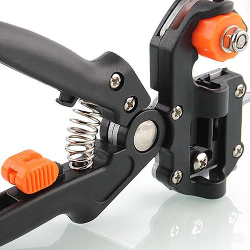 Garden Fruit Tree Professional Prune Shear Snip Grafting Cutting Tool with 2 Extra Blades, a Phillips Screwdriver and a Wrench - Tree Grafting Kit...