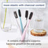 Wangta Soft Toothbrush, 10 Pack (Charcoal) – Best Manual Toothbrush for Maximum, Efficient Cleaning and Sensitive Gums and Teeth...