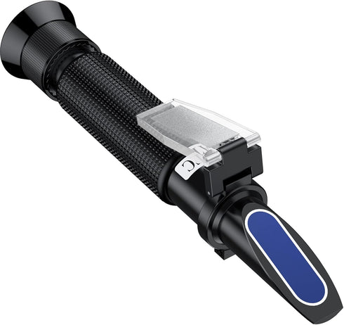 Professional Salinity Refractometer,Salinity Tester, Salt Tester for Saltwater Pool, for Saltwater Aquarium, Pools, and Tanks,Dual Scale 0-100 PPT...