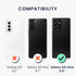 kwmobile Case Compatible with Samsung Galaxy S21 Ultra Case - TPU Silicone Phone Cover with Soft Finish - Black...
