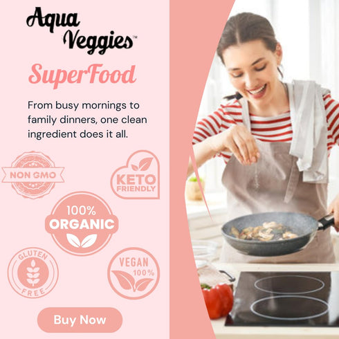 Aqua Veggies Organic Atlantic Dulse Superfood Seaweed – Hand-Harvested, Sun-Dried Superfood from Bay of Fundy – Rich in Iodine, B12 & Iron – 30 In...