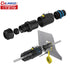 CNLINKO LP-24 RJ45 Connectors, 8P8C Dual Port Connector,Circular Connector for Network Connections, Panel Mount Receptacles Socket IP68 Waterproof...