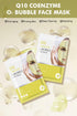 12 Pack Skincare O2 Bubble Face Masks Sheet, Anti-wrinkle Bubble Facial Mask, Foaming Face Mask, Purifying Facial Mask, Moisturizing Spa Face Mask...