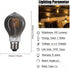 A19 Vintage Edison Filament Light Bulb, Warm White Antique Flexible Spiral LED Filament Light Bulb, E26 Base Smoky Grey Glass Finishing, Dimmable ...