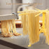 Ourokhome Collapsible Pasta Drying Rack, Plastic Foldable Homemade Fresh Spaghetti Stand Dryer Noodle Hanger for Kitchen with 10 Arms, Stable, Eas...
