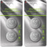 4-Pack 1632 Rechargeable Coin Cells Batteries for Tile Key Finder,3.7V LIR1632 Lithium Rechargeable Button Battery Replace 3V CR1632...