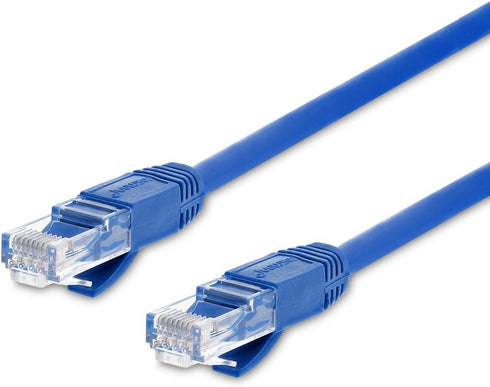 Ethernet Cable, Fosmon (3FT) RJ45 Cat5e / Cat5 Standards Ethernet Network Patch Cable - Computing Networking LAN Cord - Blue...