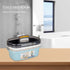 JiatuA Large Cleaning Supplies Caddy Portable Shower Caddy Basket Organizer with Handle Plastic Bucket Tool Storage for Bathroom, Bedroom, Kitchen...