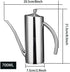 IMEEA Olive Oil Dispenser SUS304 Stainless Steel Cooking Kitchen No Drip Oil Can Vinegar Container, 24oz/700ml...